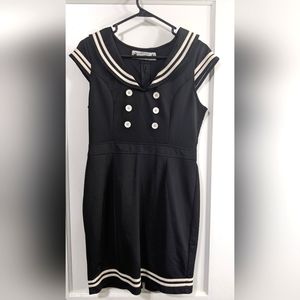 Hell Bunny Vixen Sailor Dress